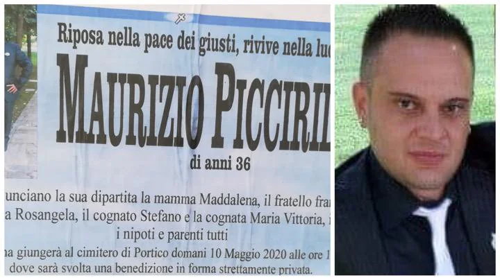 Fissato l’addio del 36enne Maurizio: il messaggio choc degli amici del carro ‘o Rione e Sant’Antuono