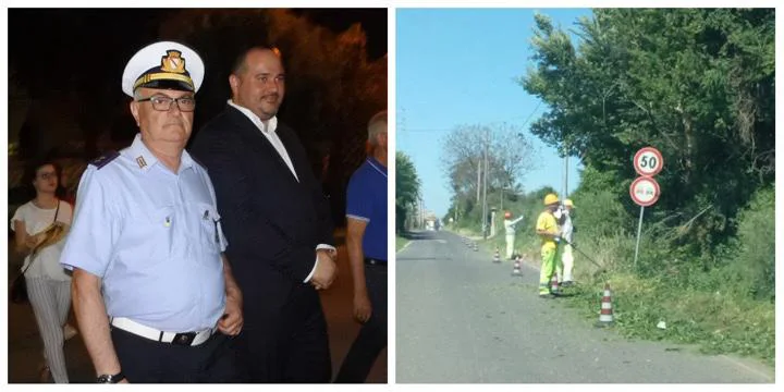 Pulizia delle strade periferiche, Provincia al lavoro
