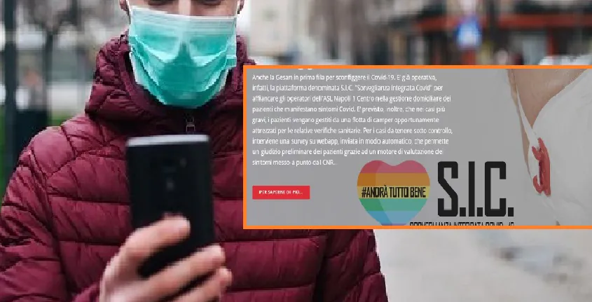 Software per i malati di Covid, la sfida casertana all’App Immuni per la Fase2: “Meno invasivo per privacy”