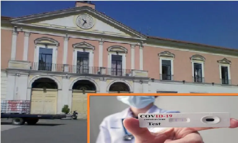Caso positivo, Municipio sgomberato per sanificazione
