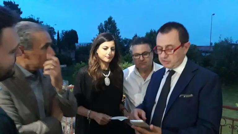 Rosato nel Casertano: la visita a Maddaloni con tutto il gruppo di Italia Viva