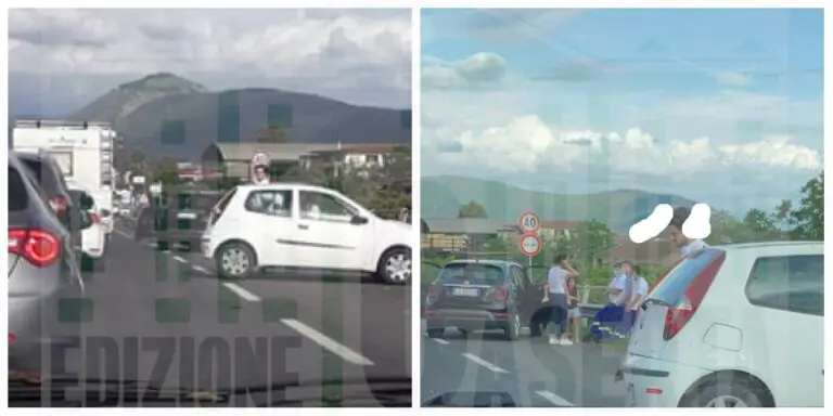 Incidente alla fine della variante: arriva ambulanza. Coinvolto barista della Valle