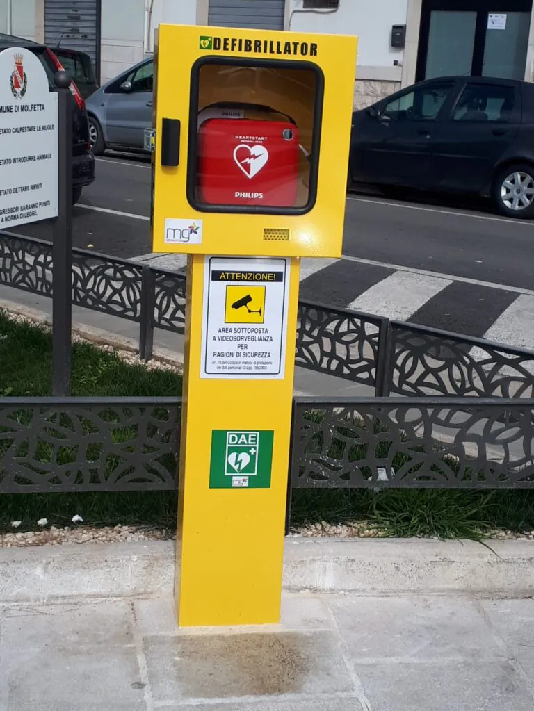 Portico cardioprotetta: donati altri 4 defribillatori grazie al progetto “Cuore Nostro”