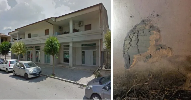 Banda del buco in azione in banca, ma gang lascia solo una traccia…FOTO