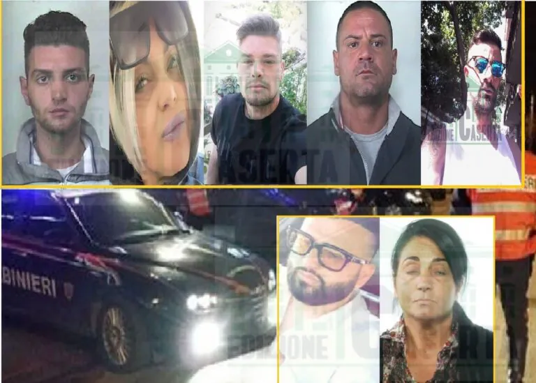 TUTTE LE FOTO. Traffico di droga a Caserta, gli indagati sono 18. NOMI, ELENCO E RESIDENZE