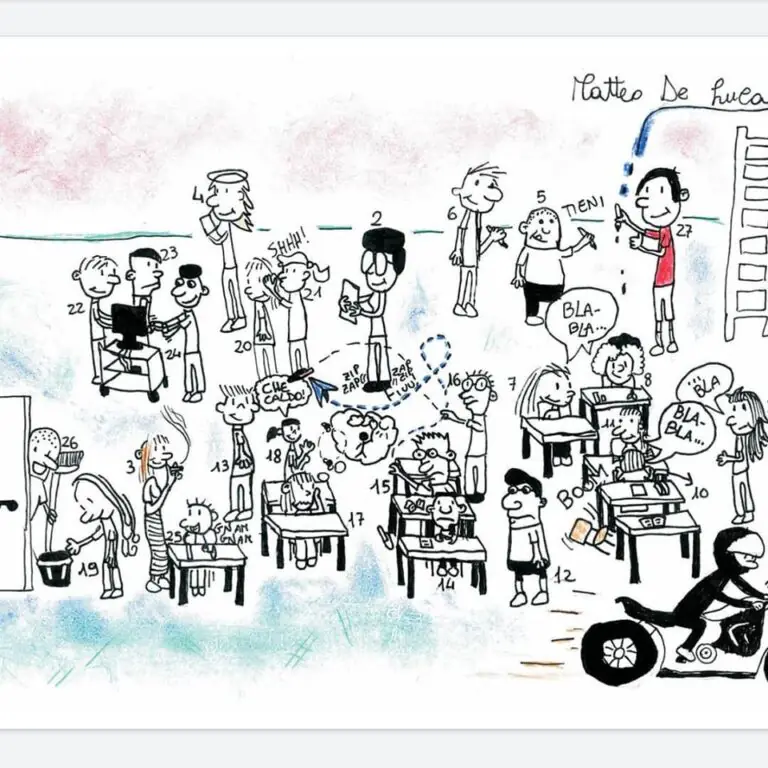 La foto di un anno speciale, Matteo fa un regalo alla classe e commuove tutti