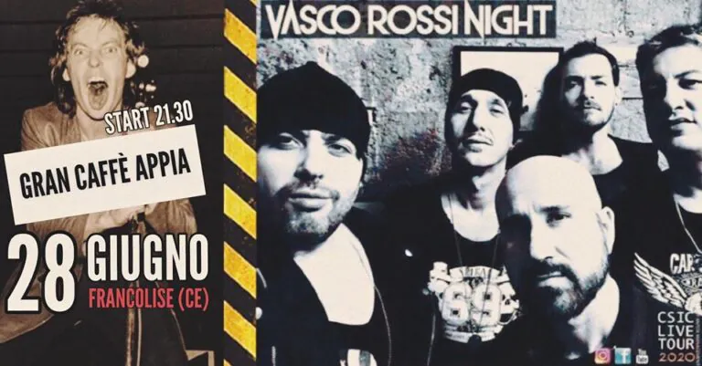 CSIC tribute band in concerto domenica