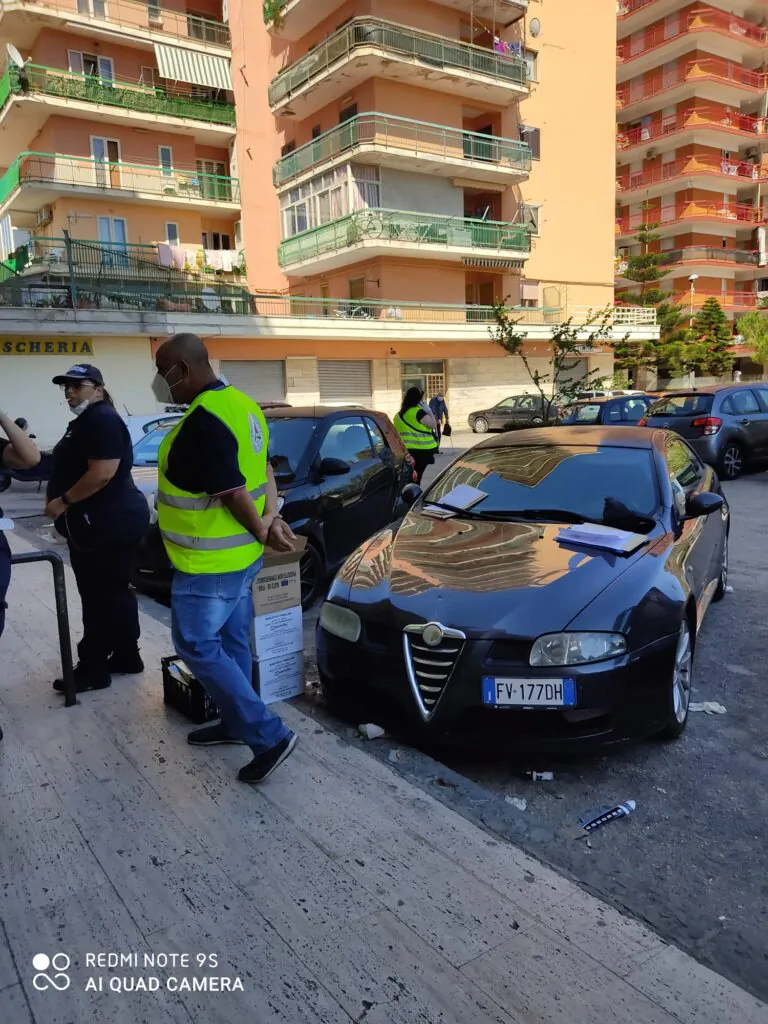 Protezione civile ai palazzi Cirio: aiuti anche da altri Comuni