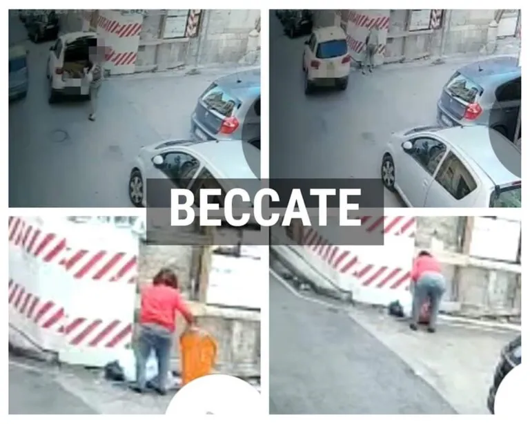 Due beccate in centro dalle telecamere, scatta la stangata