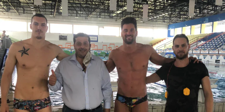 Campione europeo di nuoto nell’impianto di via Laviano