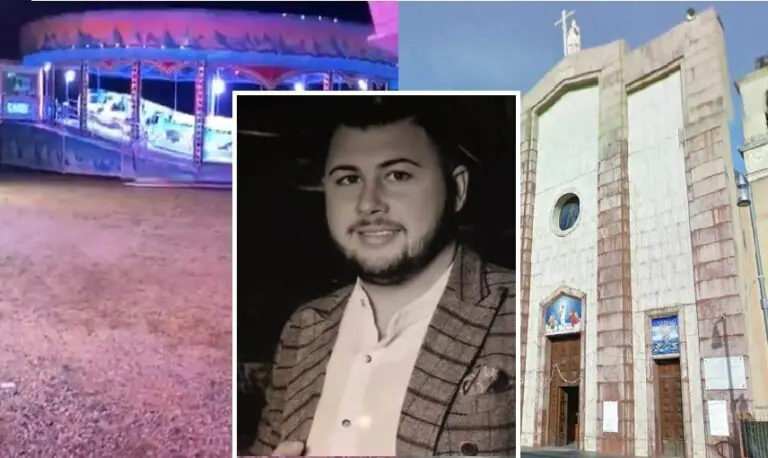 Folgorato a 26 anni, l’addio a Jeson. L’omaggio da brividi dei giostrai. VIDEO