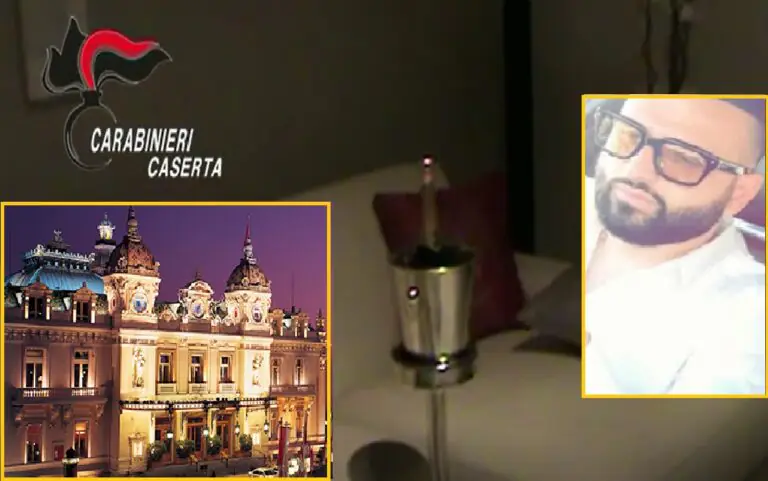 Vita da star per il ras: “Hotel da 2200 euro a notte e 20mila euro giocati al Casinò di Montecarlo”