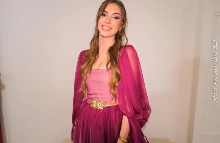 Mikaela Serino, giovane promessa della moda cervinese torna su Rai2