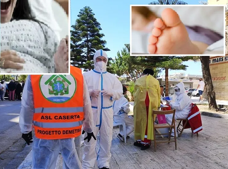 Positiva al Covid partorisce, lei e la bimba tornano a casa: “Tutto bene”