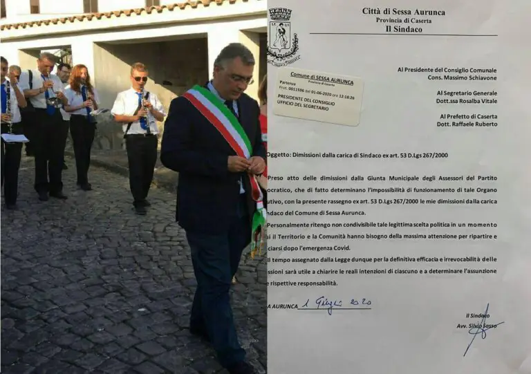 Lasciano gli assessori Pd, il sindaco si dimette