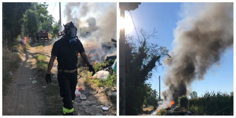 Rogo nella solita zona: è allarme rosso. Pompieri in azione