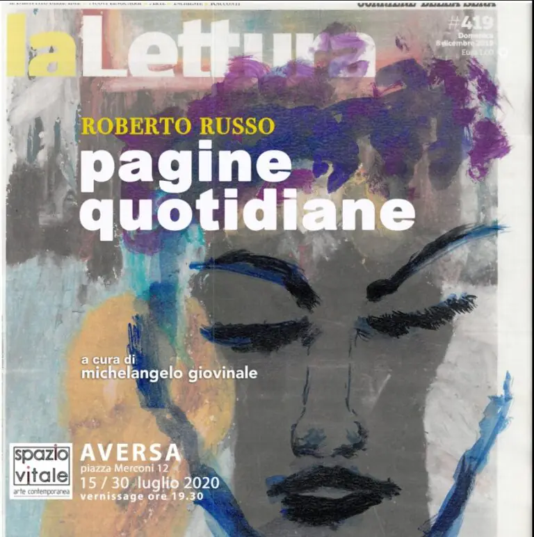 Pagine quotidiane’, prima mostra per il giornalista Russo allo ‘Spazio Vitale’