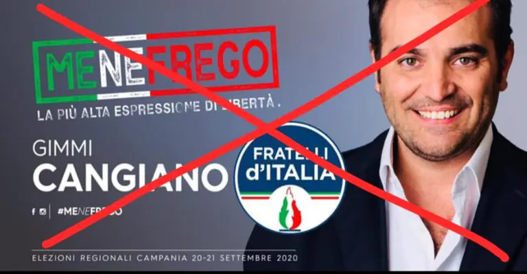 Dopo il ‘Me ne frego’ fascista Cangiano bannato da Facebook