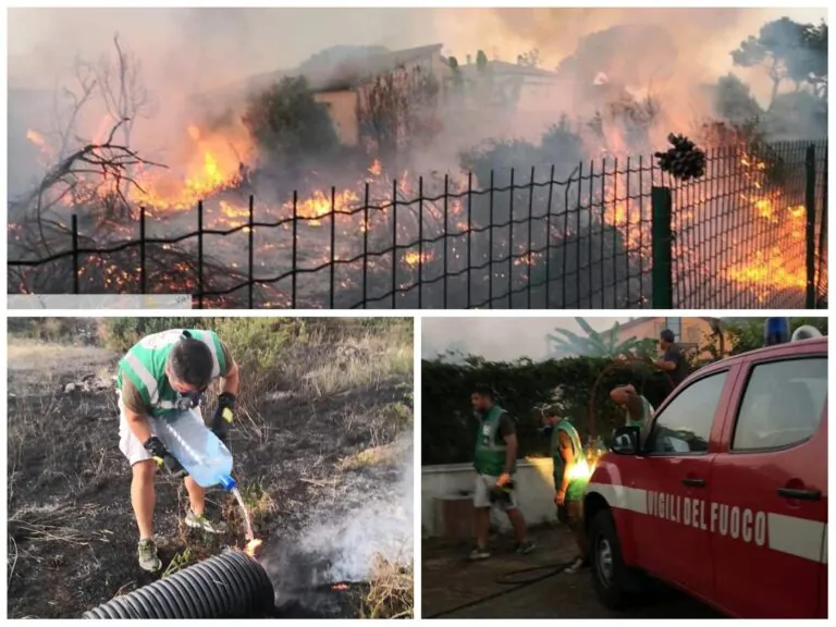 Rogo terrificante al confine tra i due comuni: la rabbia dei volontari