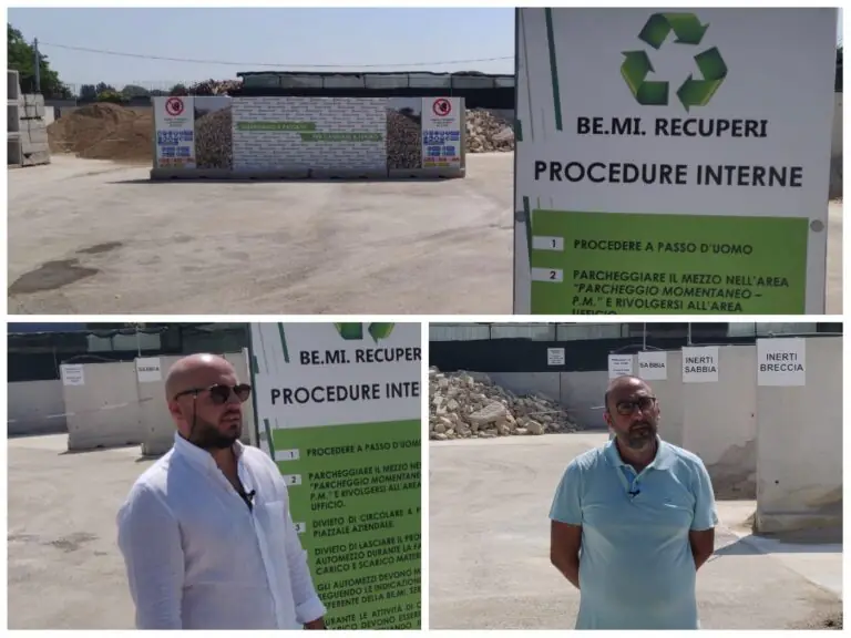 Materiali edili di risulta: “BeMi recuperi” l’azienda che salvaguarda l’ambiente