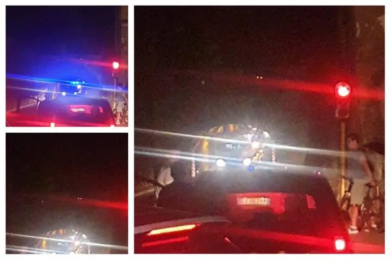 Ambulanza si incastra nel solito ponte