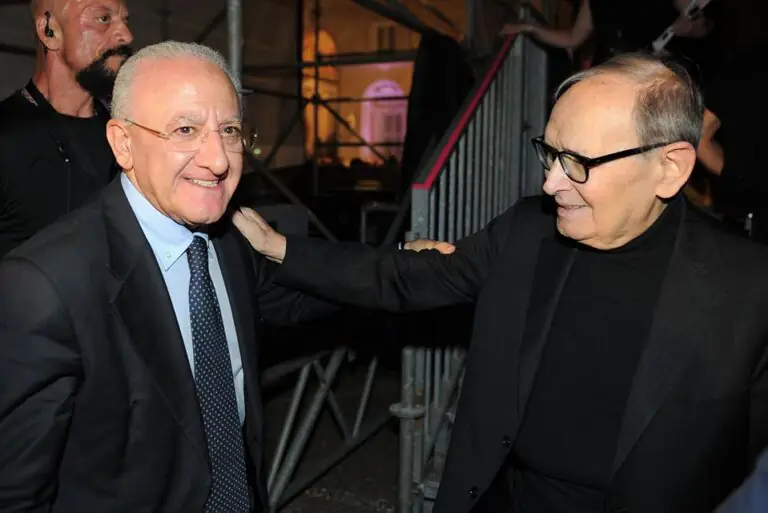 Morricone, Caserta e quella serata magica alla Reggia. De Luca: “Grazie per l’incanto”