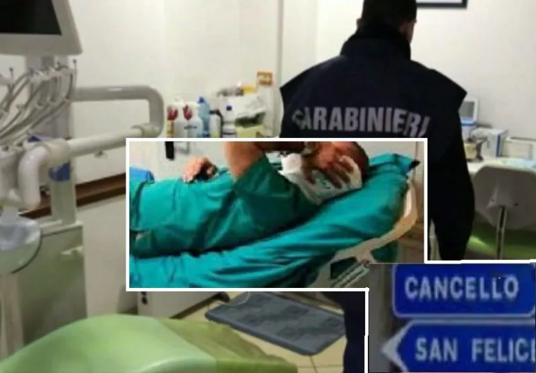 Terrore nello studio medico: irruzione di un pregiudicato. Due dentisti in ospedale