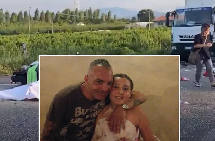 Lacrime per Donato e la piccola Asia: “Insieme per l’eternità”. Il dolore degli amici