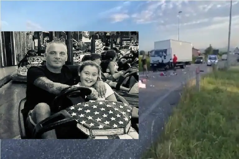 Destino atroce: la moto di Donato e Asia si è scontrata col camion di un conterraneo