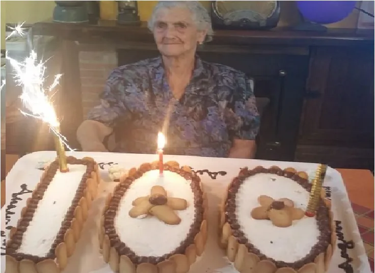 Più forte del Covid: Nannina compie 100 anni e si iscrive pure al sindacato. Festa nella frazione