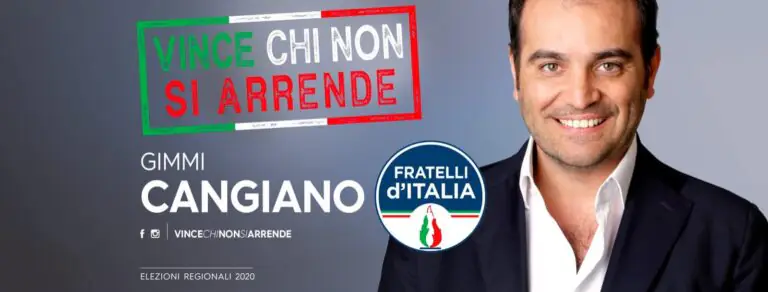 Cangiano censurato per il ‘Me ne frego’ non si arrende e riparte