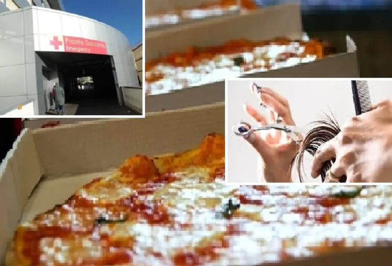 Mangiano pizza in pausa e vomitano: 3 parrucchieri di un salone ricoverati per intossicazione