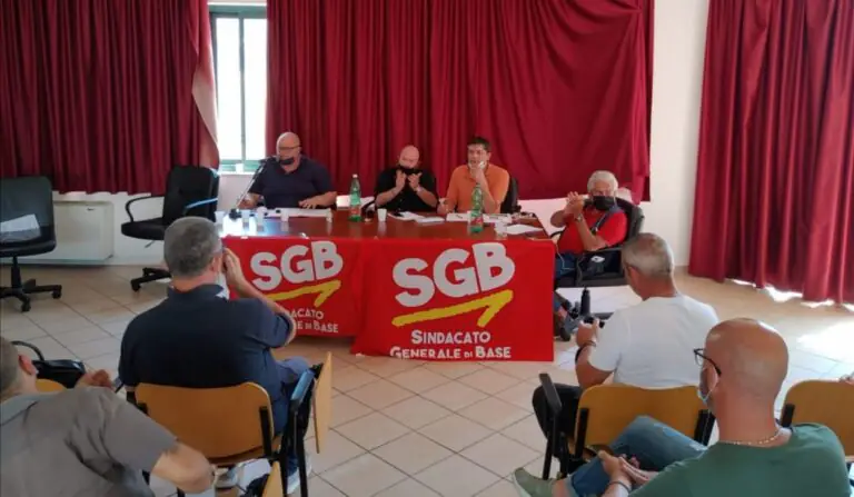 Sindacato SGB a raccolta a Caserta