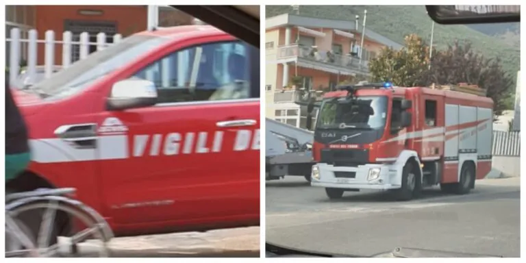 Choc sull’Appia, cabina elettrica prende fuoco: danni a veicoli