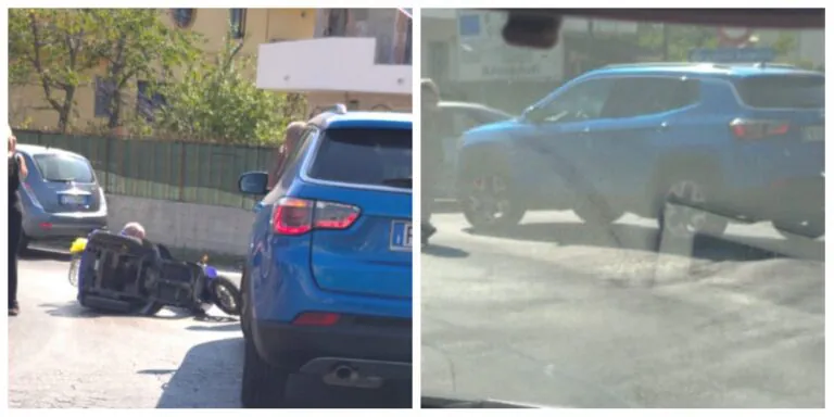 Travolto disabile in motoretta: paura sul ‘ponte’