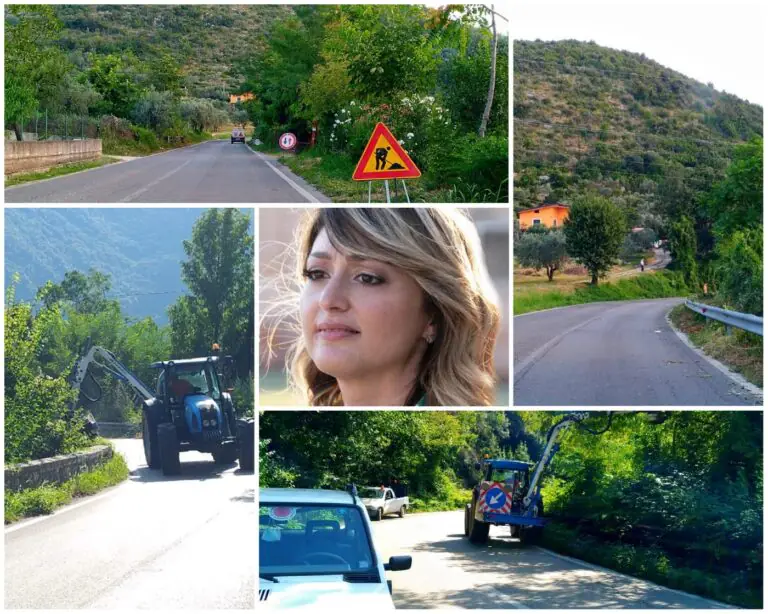 Lavori sulla SP 331 del Matese, la Piccerillo: “Vicina al territorio”