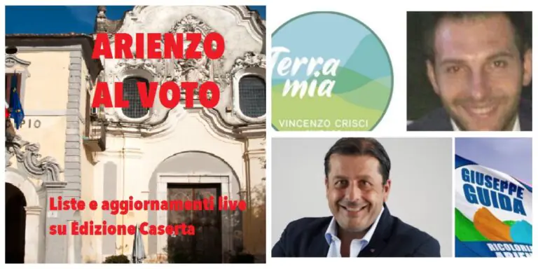 Arienzo al voto. Tutte le liste e i nomi dei candidati