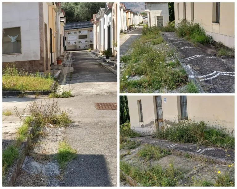 Cimitero nel degrado: i cittadini si appellano al sindaco: “Fai qualcosa”