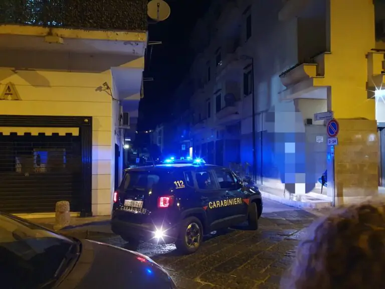 Blitz con unità cinofile al parco De Lucia e in piazza Roma