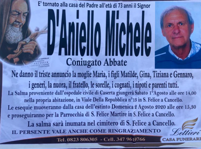 Funerali dopo la denuncia della famiglia e l’autopsia: addio Michele
