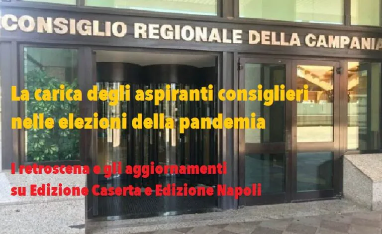 La carica degli aspiranti consiglieri nelle elezioni della pandemia