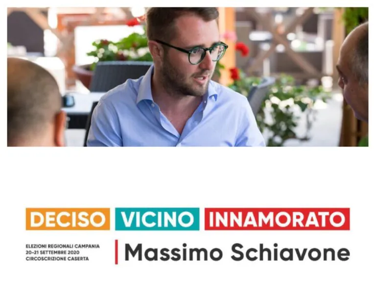 Schiavone cambia la comunicazione sui social e annuncia che la sua campagna continua