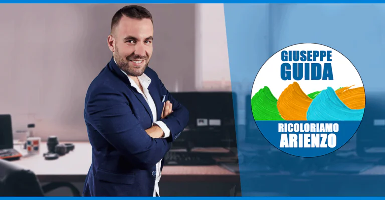 Castorio candidato nella lista ‘Ricoloriamo Arienzo’