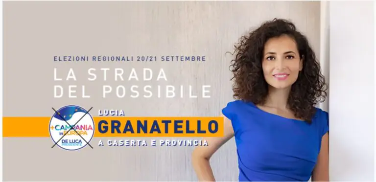 Lucia Granatello con ‘+Europa’: “Determinazione e tenacia per una Caserta possibile”