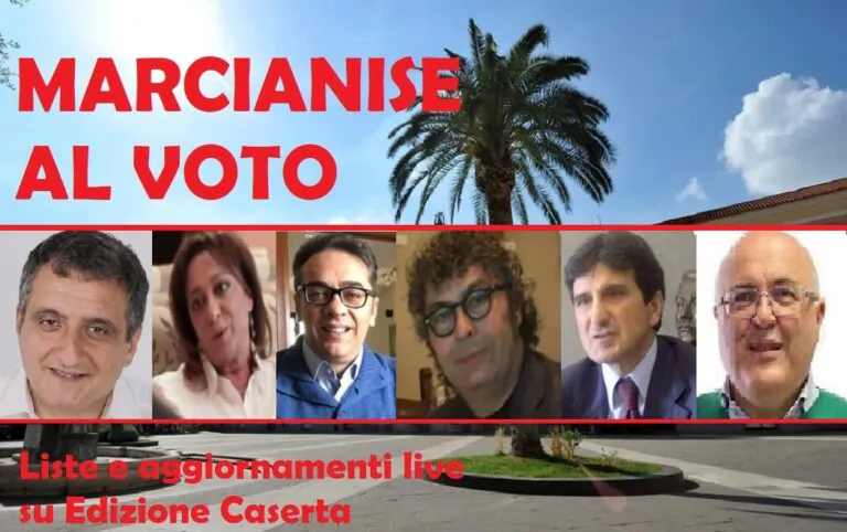 Marcianise, dati finali e prime proiezioni per il Consiglio