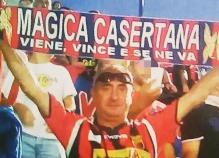 Lutto nella curva della Casertana: addio Francesco