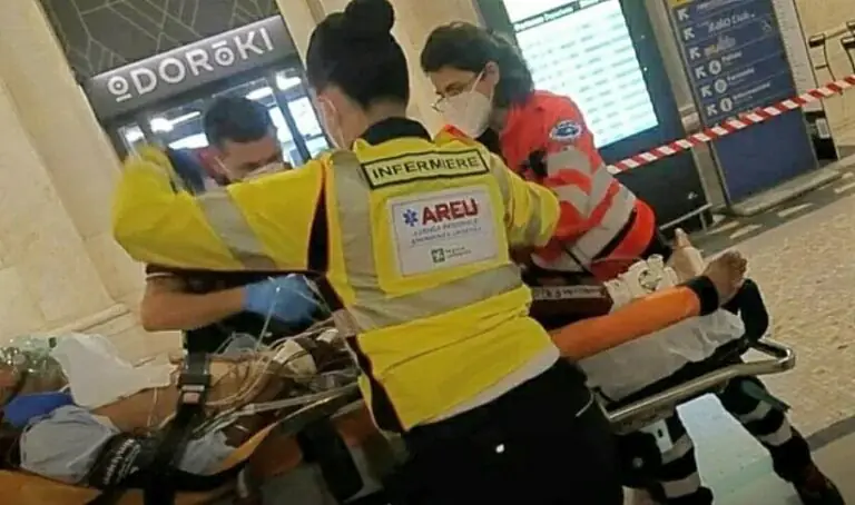 Poliziotto eroe casertano salva uomo colpito da infarto in stazione a Milano