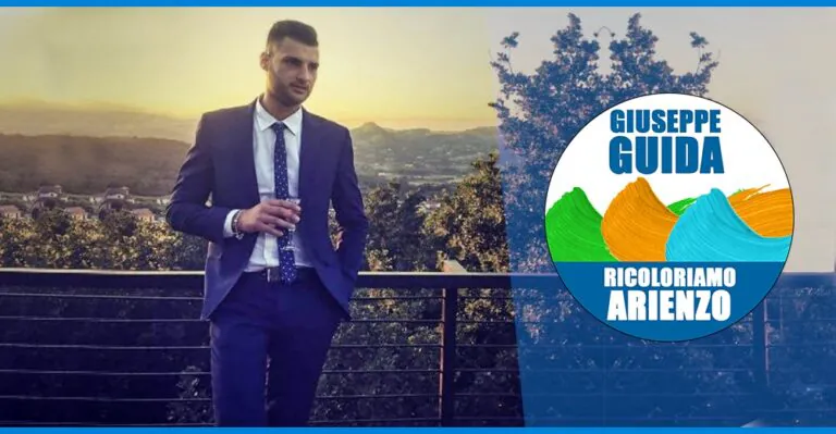 Gruppo giovani della frazione Crisci: Verdicchio candidato con Guida