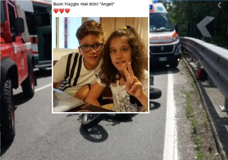 Carlo e Veronica, proclamato lutto cittadino: lo strazio di due comunità per i fratelli morti nell’incidente