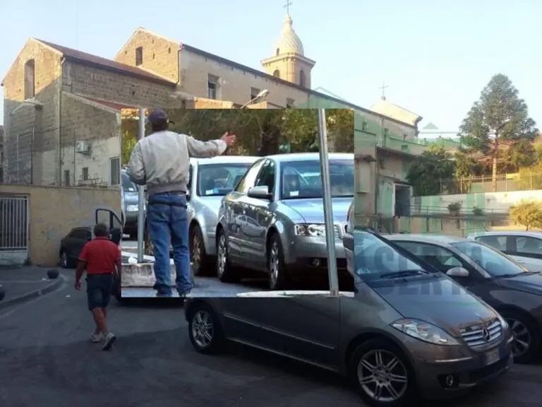Parcheggiatore abusivo mette le mani addosso ad una donna: scoppia il caos in piazza